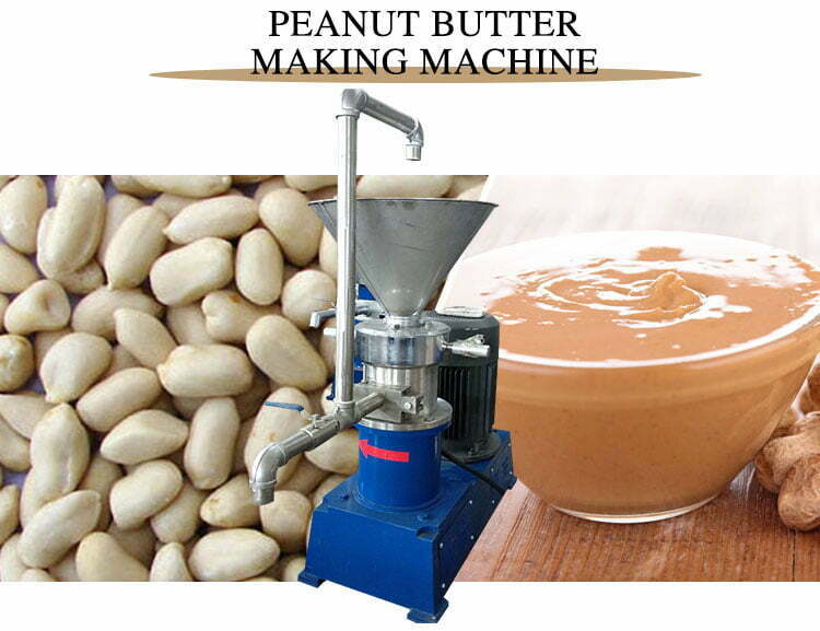Máquina trituradora de mantequilla de maní