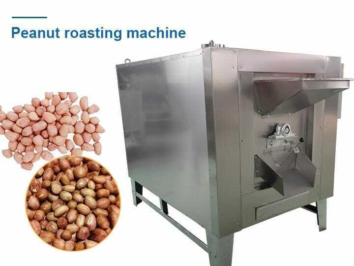 Máquina torradora de amendoim