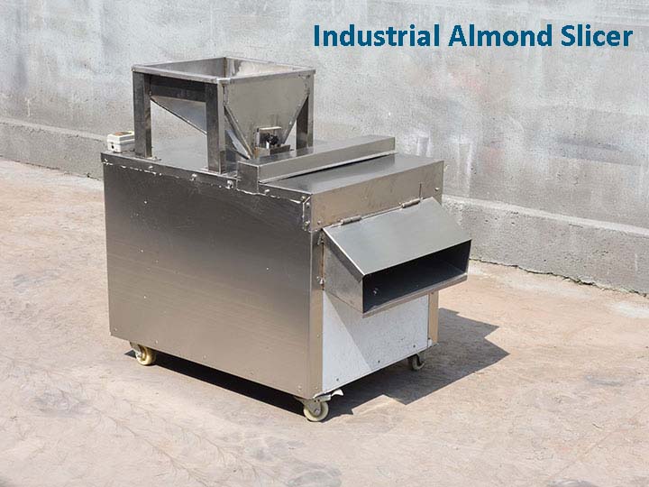Industrial almond slicer