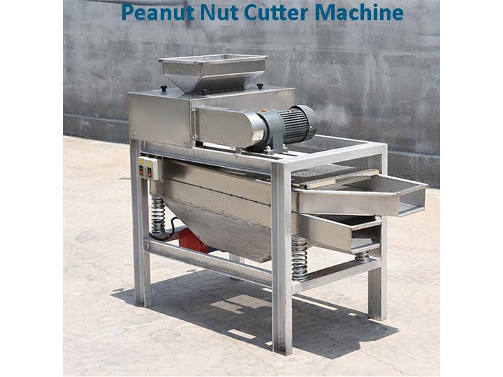 peanut nut cutter machine
