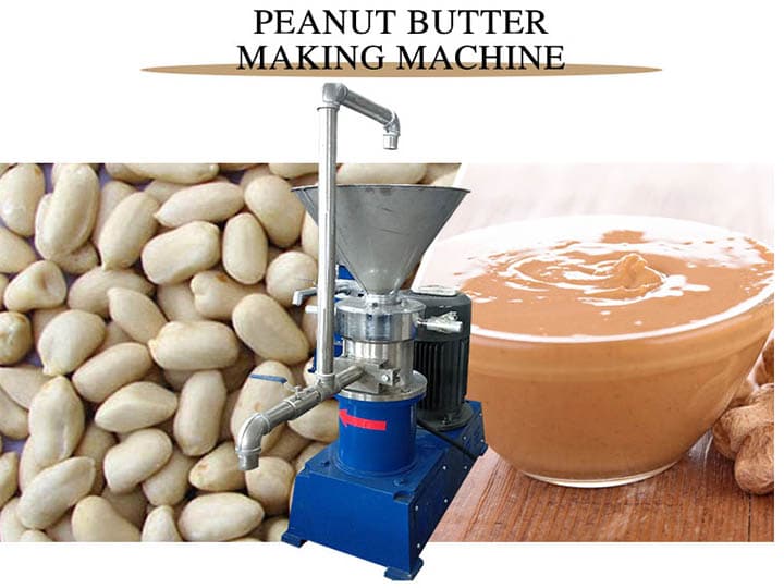 Peanut butter making machine