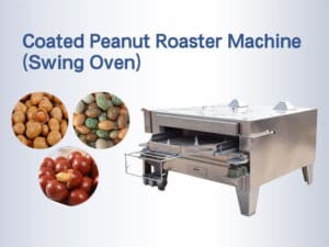 Máquina torradora de amendoim revestida (forno giratório)
