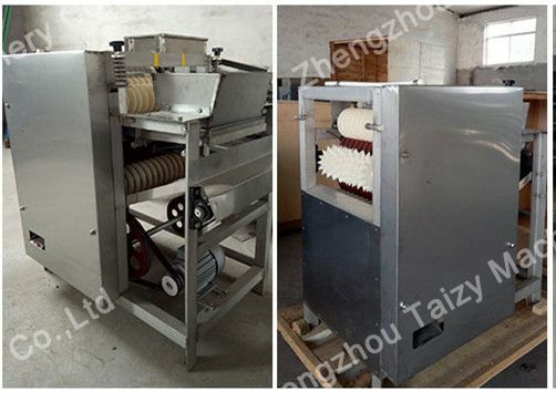 Máquinas peladoras de piel de maní en Kenia