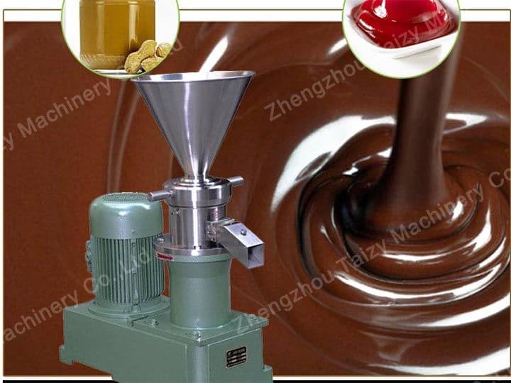 machine de fabrication de pâte de cacao