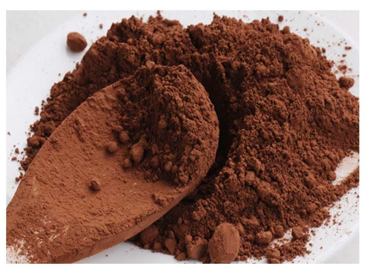 Cocoa powder made by cocoa grinder machine